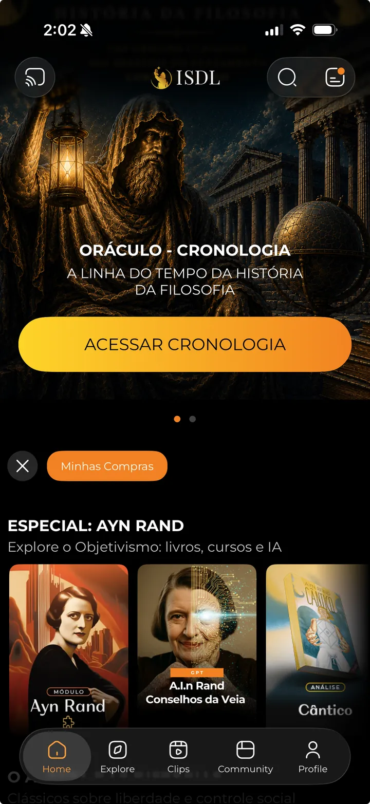 Demonstração do app